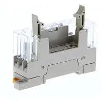 Omron Sokkel DIN-skinne/overflademontering 10 pin skrueklemmer for G7SA 4 relæer LED-indikator P7SA-10F-ND