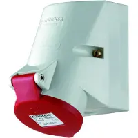MENNEKES 3331, Lige, 400 V, Rød, Hvid, IP44, 1 stk