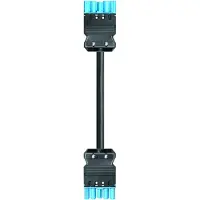 WIELAND GST18i5 Mellemkabel 5P Han/Hun HF 1,5mm² Blå 2M
