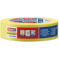 TESA Precision Mask Painters Tape (4334): 1-1/2 in. X 55 yds. (Gul)