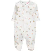 Ralph Lauren Heldragt - Hvid/Pink m. Bamser - - 62 - Heldragt