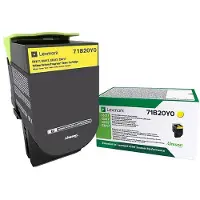 Lexmark Tonerkassette gul, 2.300 sider