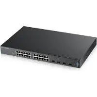 Zyxel 24p Gbe L2 Managed 4x10g Switch