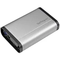 Cisco StarTech.com USB 3.0 Capture Gerät für High-Performance DVI Video - 1080 60FPS - Aluminium, Schwarz, Silber, USB 3.2 Gen 1 (3.1 Gen 1), 1920 x 1080 Pixel, USB Type-B, Mstar MST3363CNK-170, 504825 h
