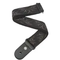 Daddario Woven Guitar Strap Black/Grey Tattoo