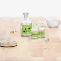 Herma Special - Papir - mat - permanent selvklæbende - lysende grøn - 60 mm rund 240 etikette(r) (20 ark x 12 fluorescens-etiketter