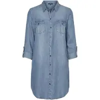 Vero Moda Blusekjole 'VMSilla' blue denim