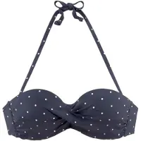LASCANA Bikinioverdel 'Sparkel' navy