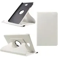 Mtp Products Samsung Galaxy Tab A 10.1 (2016) T580, T585 Roterende Cover - Hvid