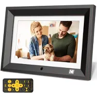 Kodak RDPF-1020W BK, 25,6 cm (10.1), 1024 x 600 pixel, BMP, JPEG, JPG, AVI, MP4, MPEG, MPEG1, MPEG2, MPEG4, MPG, MP3, WMA, MMC, SD