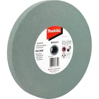 Makita - Kværnesten - for aluminium, ikke-jernholdigt metal, støbejern, tungsten karbid - 205 mm - kornstørrelse: 120 - for GB801