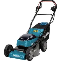 Makita DLM462PT4 - Græsslåmaskine - ledningfri - 18 V - 5 Ah - 2 batterier, inkluderet oplader - 2500-3300 opm - 46 cm - 39 kg