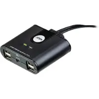 Aten US224 2-Port USB Peripheral Sharing Device USB hub