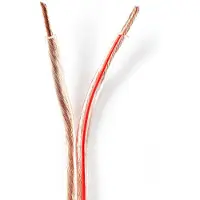 Nedis Cabr4000tr1000 Højttalerkabel 2x 4 Mm 100 M