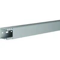 Hager BA64004007030B, Kabelkanal, Grå, PVC, V0, 47 mm, 2000 mm