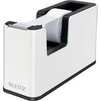 Adlibris Tapedispenser WOW Dual Hvit/Sort