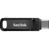 SanDisk Ultra Dual Drive Go - Sort - 512GB - USB Stick