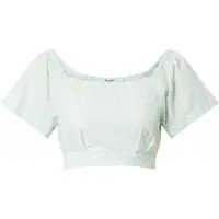 NA-KD Shirts pastelgrøn / hvid