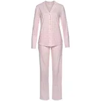 Vivance Pyjamas 'Dreams' lys pink / hvid