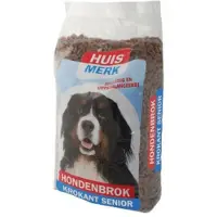 Huismerk Senior knasende hundefoder