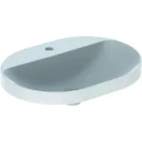 Geberit variform vask t/indb. elip 60x45 hvid