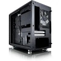 Fractal Design Define Nano S - Window - Tower - ITX - sidepanel med vindue - ingen strømforsyning (ATX) - sort - USB/Lyd