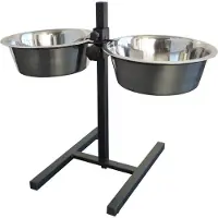 Brekz Foderstativ med skåle til hunden