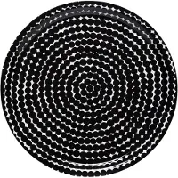 Marimekko Räsymatto bakke Ø31 cm Sort-hvid