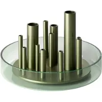 Fritz Hansen Ikeru vase Forest green Lav