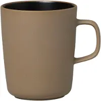 Marimekko Oiva krus 25 cl Brun/Sort