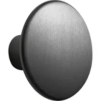 Muuto The Dots tøjknage metal 3,9 cm Sort
