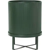 Ferm Living Bau urtepotte stor Ø28 cm Mørkegrøn