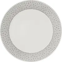 Arabia Mainio Sarastus tallerken Ø25 cm Sort/Hvid