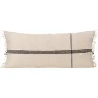 Ferm Living Calm pude Camel/Black 38x88 cm