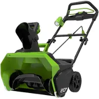 Greenworks , GD40ST, Sneslynge, 40V, uden batteri og lader