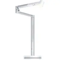 Dyson Solarcycle Morph bordslampe (Hvid/Sølv) Hvid