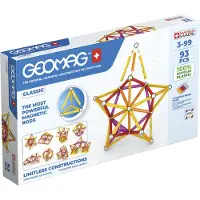 Geomag Magnetsæt - Classic Recycled - 93 Dele - - OneSize - Magnetlegetøj