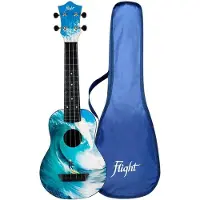 Flight TUS-25 Travel Soprano Ukulele Surf