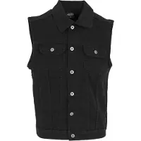 Urban Classics Vest black denim