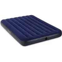 Intex Klassisk Downy Luftmadras 137x191x25 cm