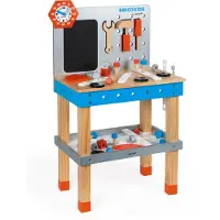 Janod Brico´kids Diy Giant Magnetic Workbench Byggespil