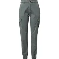 Urban Classics Cargobukser ' Ladies High Waist Cargo Pants ' grå