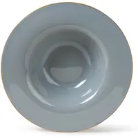 Serax Terres de Rêves dyb tallerken 21,3 cm Blue grey/Dark blue