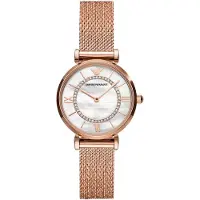 Emporio Armani AR11423 ur. Quartz, blå. Dameur.