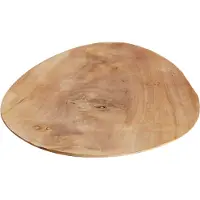 Muubs Drop tallerken 19x25 cm Natur