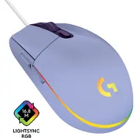 Logitech G203 Lightsync Usb 8000 Dpi Mus