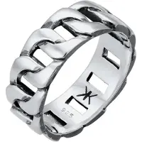 KUZZOI Ring sølv