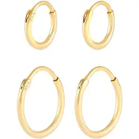 KUZZOI Ørering 'Creolen' guld