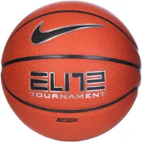 Nike Unisexs basketball elite turnering Amber/Black St?rrelse 7