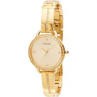 GUESS Analogt ur 'Bellini' guld